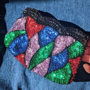 Vintage La Regale Sequin Clutch